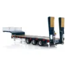 LESU RC 1/14 Metal Trailer Hydraulic Lifting Tailboard for RC Tractor Truck Car Remote Control Vehicle with Light Pump ESC Model 2