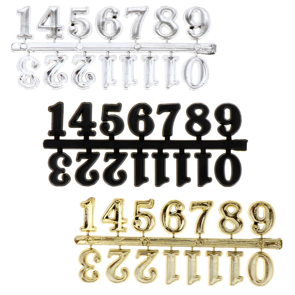 

Clock Numbers Digital Number Diy Kit Replacement Wall Arabic Accessories