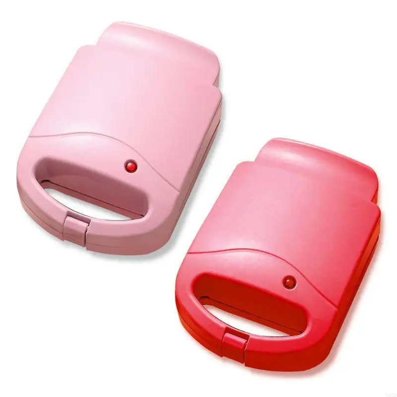 Portable Electric Dual Waffles Sandwich Maker Non Multifunctional Bread Breakfast Machine 220V N58D
