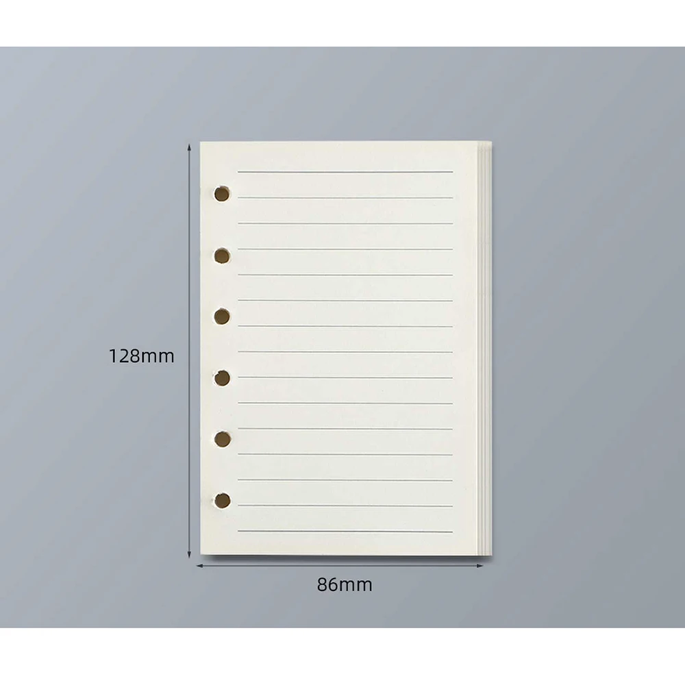A7 Notebook Binder Kunst krokodil leder kleiner Notizblock tragbare Budget blätter, mit 45 leeren Innenseiten – Detail 13