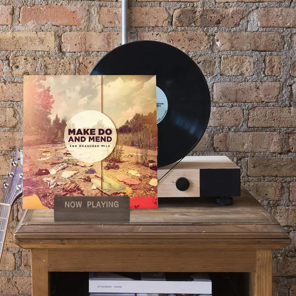Description Picture 6 of itemCD LP Record Stand Wooden VinylRecord Display Wall Mount Record Shelves Now Playing LP Storage Stands For Home Decor Ornaments