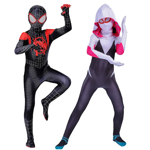 Spider-Man: Across The Spider-Verse Cosplay Costume Outfits Party Miles  Morales