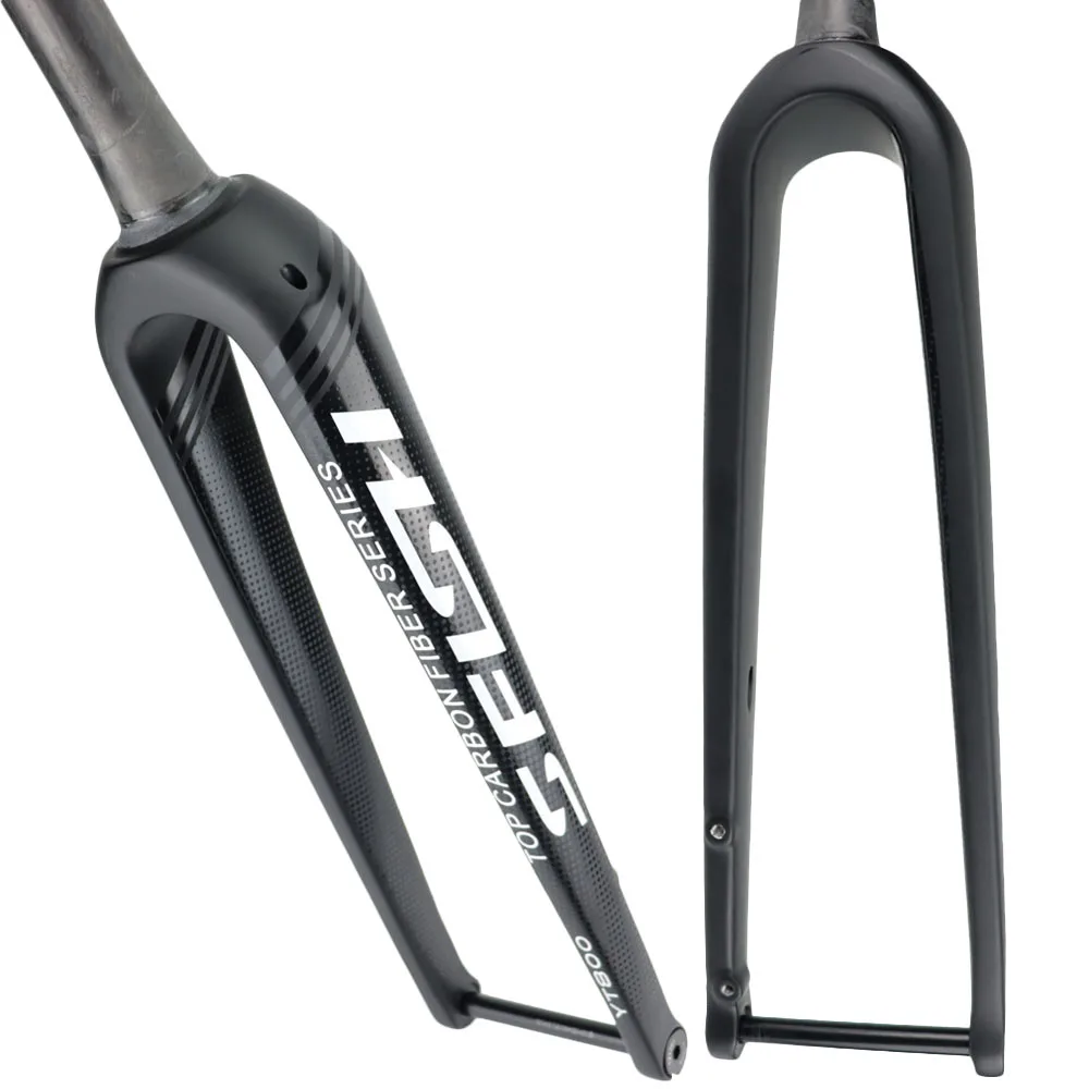 Sfish Gravel Fork Full Carbon Fiber Road Bicycle Fork Fit Disc Brake