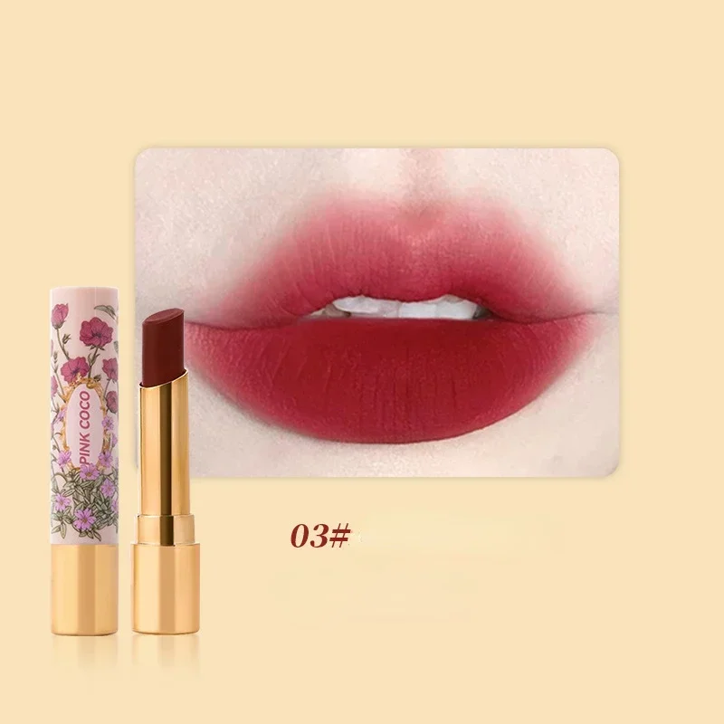 thumbnail image 1 of Gorgeous Velvet Lipstick Matte Low Saturation Whiter Skin Good Looks Student Makeup Cosmetic, 1 of 5