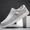 Summer Men Canvas Shoes Casual Dude Shoes Alpargatas Hombre Lightweight Plus Big Size  Dropshipping Hot Sale 4