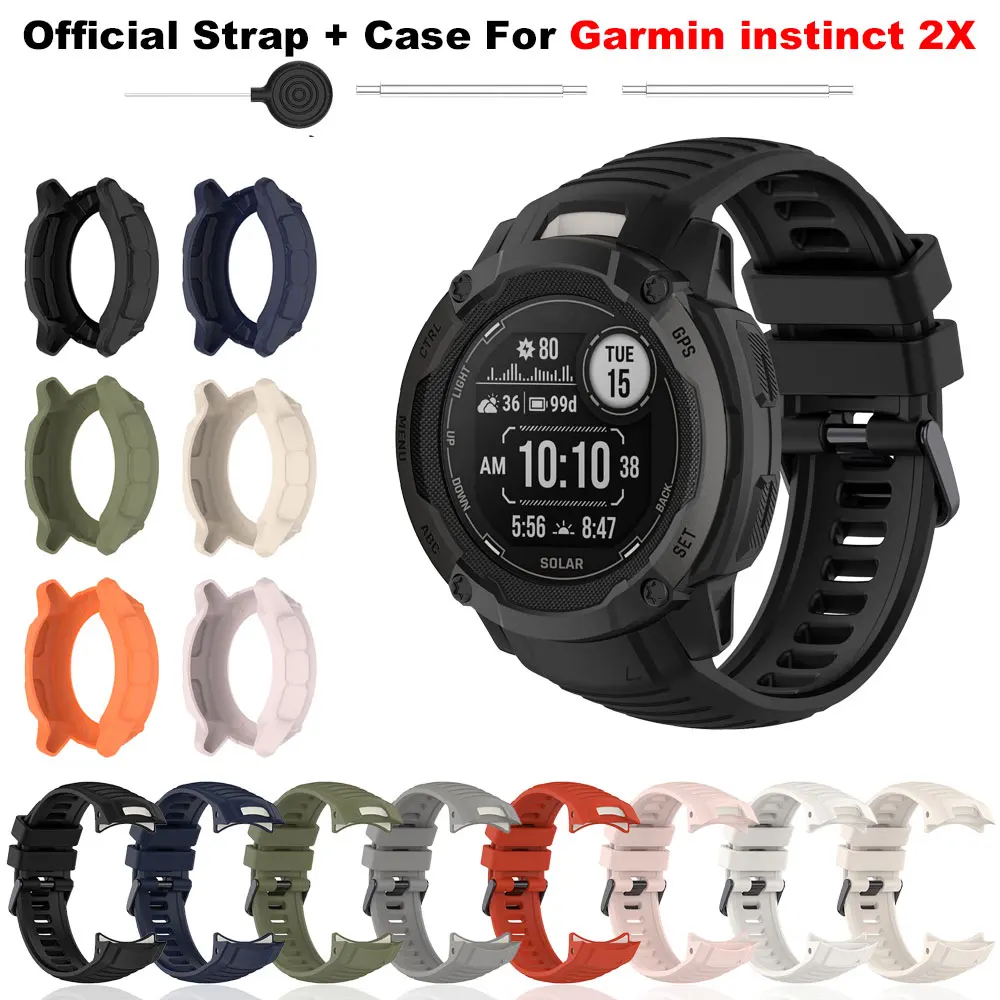 Silicone Sport Strap Replacement for Smart Watches - Premium Quality Watchband and Case Accessories