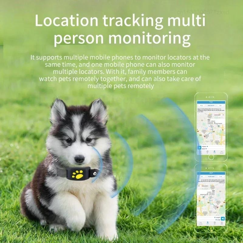 1PC Dogs Cats GPS Tracking Pet GPS Tracker Collar Anti-Lost Device Real Time Tracking Locator Pet Collars for Universal Dogs