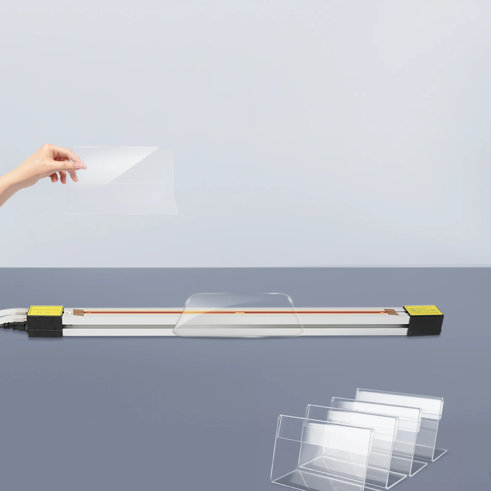 600mm Acryl-PVC-Biegemaschine, Einstellbarer Elektrischer Heizbieger für Leuchtkasten-Schockbiegung