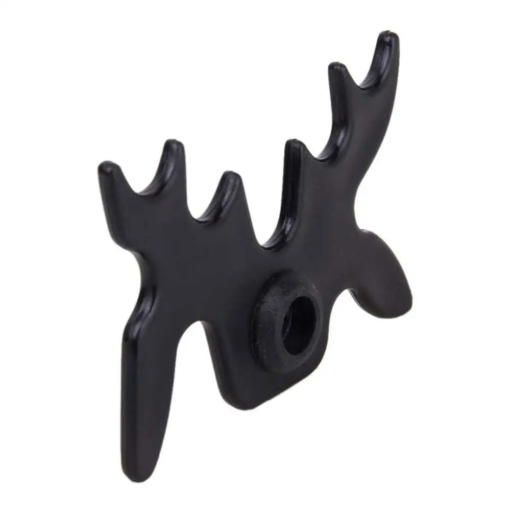 Description Picture 6 of item1/2/4pcs New Snooker Pool Black Snooker Billiards Cue Rack Bridge Head Billiards Cross Antlers Rod Holder Accessories