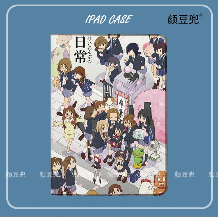 

K-ON！Anime Hirasawa Yui Case For iPad 10.2 7th 8th Air 2 3 Mini 6 5 Case Luxury Silicone For iPad Air 4 5 iPad Pro 11 Case 20