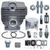 50mm Cylinder Piston Carb Repair Kit For Stihl MS440 044 MS 440 Chainsaw Bar Stud Nut Decompression Valve 1128 020 1227 Part 1