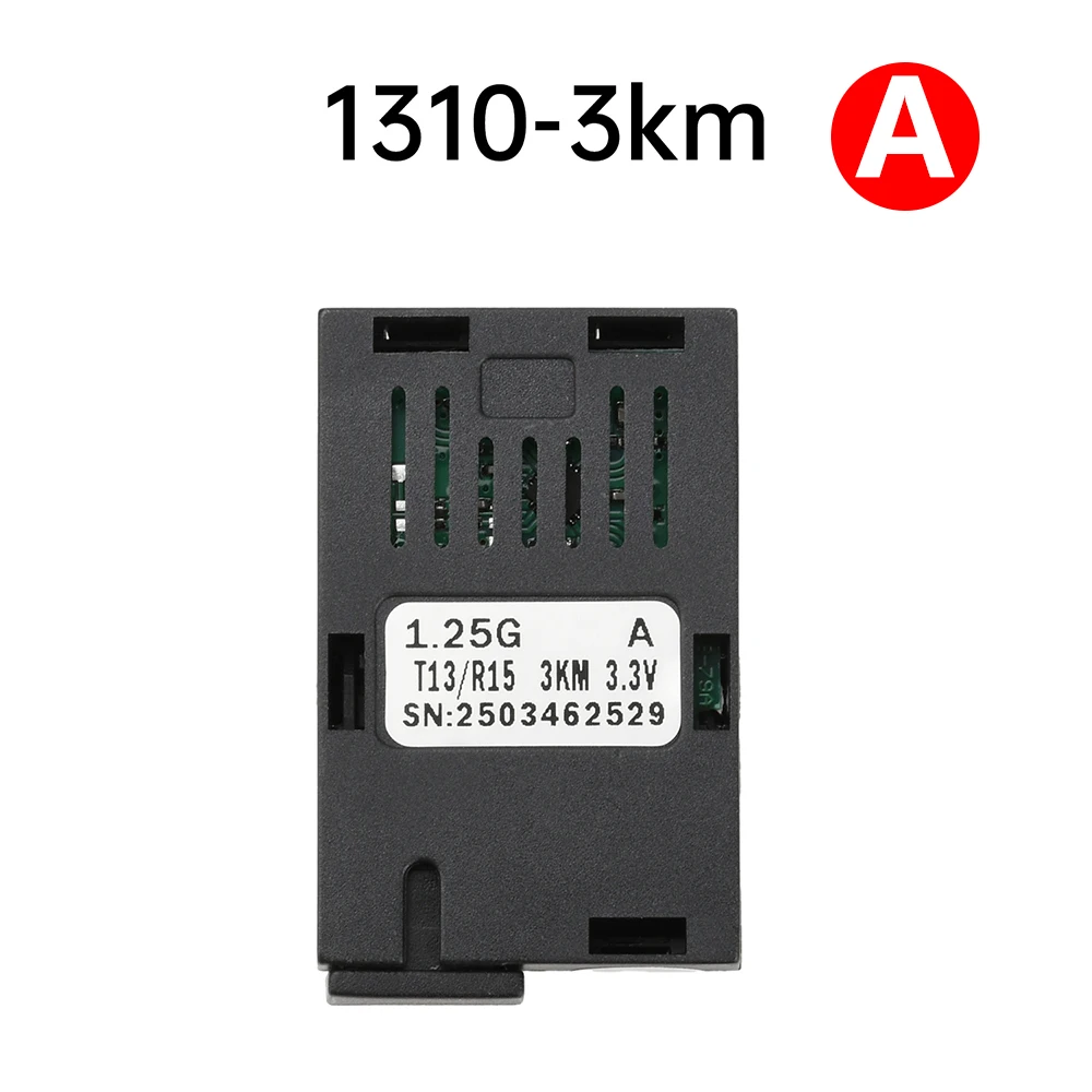 מודול סיב אופטי 1.25G 1*9 1000M ג'יגהביט SC סינגל מוד סיב אופטי 1310nm/1550nm מקלט סיב אופטי 3KM/20KM A + B Kit