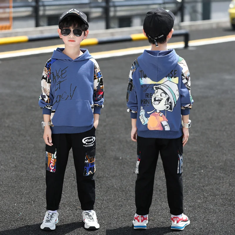 Рисунок 3 - детский хлопковый костюм с капюшоном