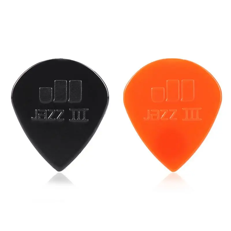Guitar Picks Tortex Jazz III Guitar Pick Plectrum Mediator Parts Accessory Colorful Nylon Picks 20/50 Pcs