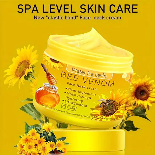 Bee Venom Neck Cream Moisturizing, Improving Sagging 3