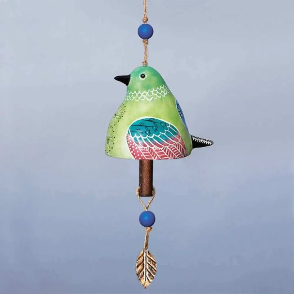 

Decoration Exquisite Craftsmanship Bird Bell Garden Patio Decor Resin Craft Car Pendant Wind Chime Hanging Ornaments