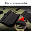 Outdoor Men Shark Skin Soft Shell Set Fleece Warm Tactics Suit Multi Pocket Wear-resistant Charge Jacket+Waterproof Pant 2-piece 4