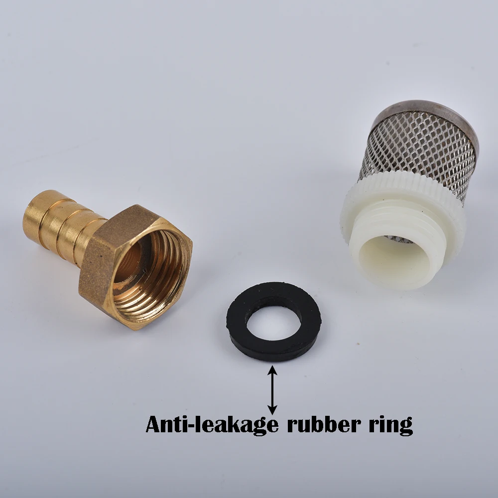 6-19mm Stainless Steel Mesh Filter 1/2" Female Inch Garden Irrigation Pump Protection Hose Water Cleaning Mesh Brass Filter 6