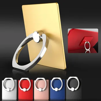 Anello da dito Supporto per parti di smartphone per telefono cellulare Anello per smartphone con clip trasparente Supporto per presa Accessori per cellulare