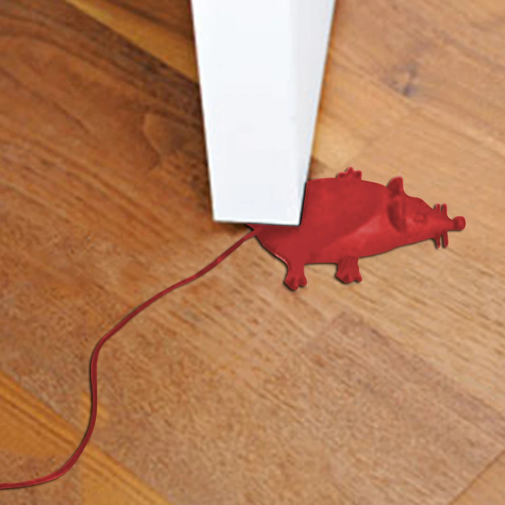 Silicone Rubber Mouse Door Stop Cute Cartoon Door Stopper Safe Protector Guard Anti-pinch Home Hardware