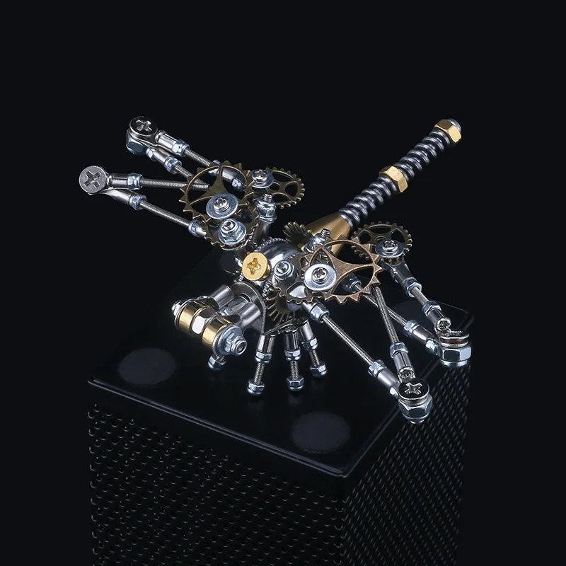 Mechanical Mutant Dinosaur 3D Metal Puzzle Insect Shark Scorpion Assembly Model Kits Handicraft Gift Jigsaw Puzzle Toys 5