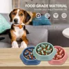 Slow Feeder Dog Bowls Slow Eating Pet Bowls Puzzle Anti-Gulping Interactive Bloat Durable Preventing Choking Healthy Dogs Bowl 5