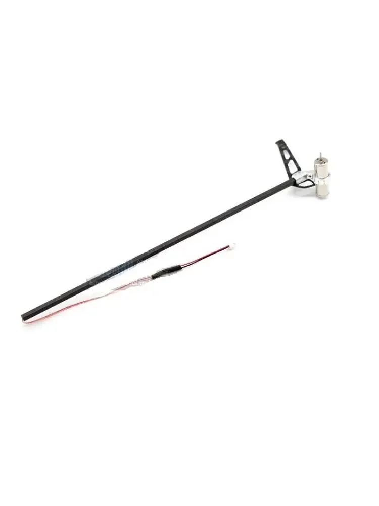 Kit de moteur arrière en métal et fibre de carbone pour hélicoptère RC XK K127, prêt à être installé