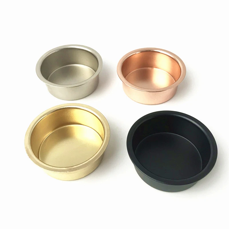 Metal Candle Cups Mini Candle Holder for DIY Containers Home Decorative lighting decoration in parties family gatherings