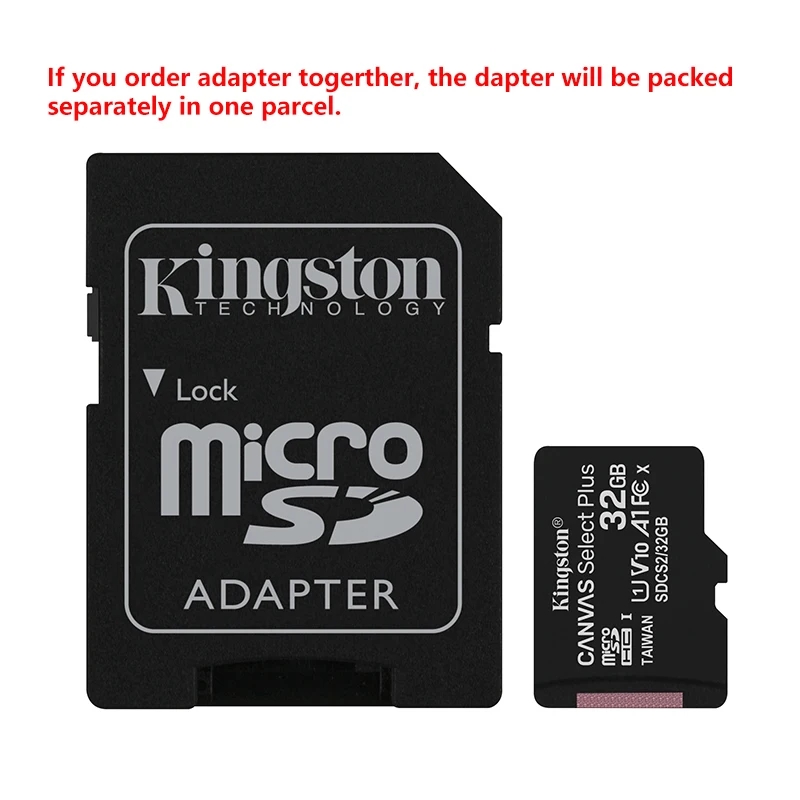 Kingston-Carte Micro SD/C10/A1/TF, 32/64/128/256/512 Go, mémoire flash  MBumental, pour lecture jusqu'à 100 - AliExpress