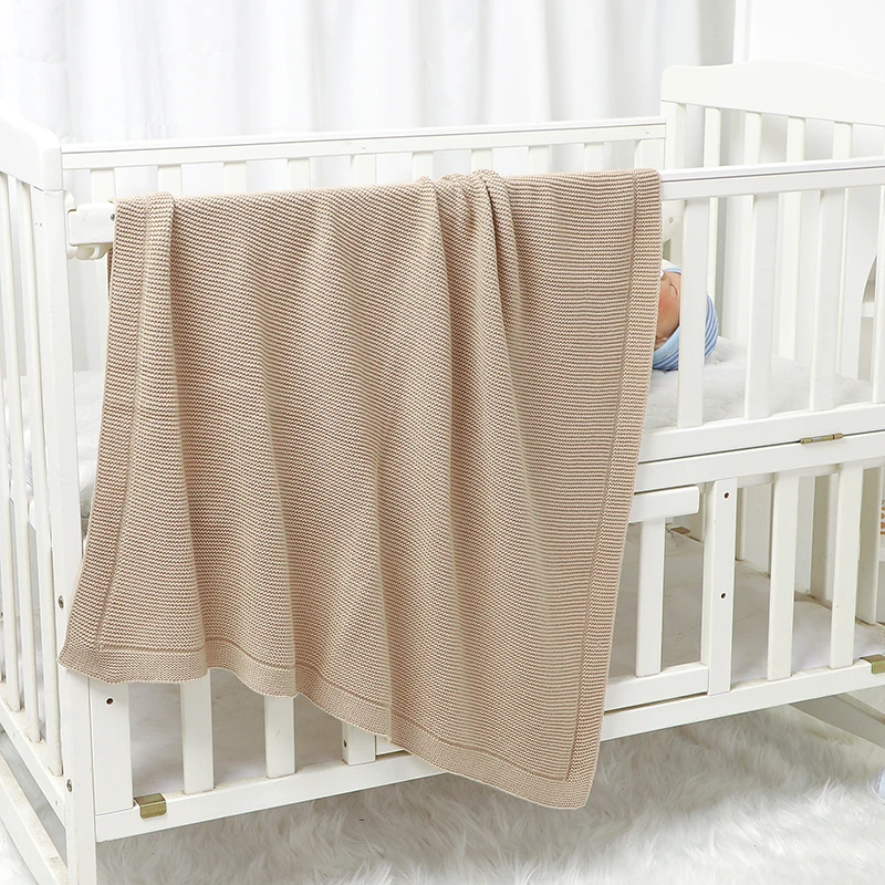 All Seasons Baby Cotton Security Blankets Solid Color Newborn Infant Nursery Swaddle Wraps Soft Muslin Baby Swaddle Blankets