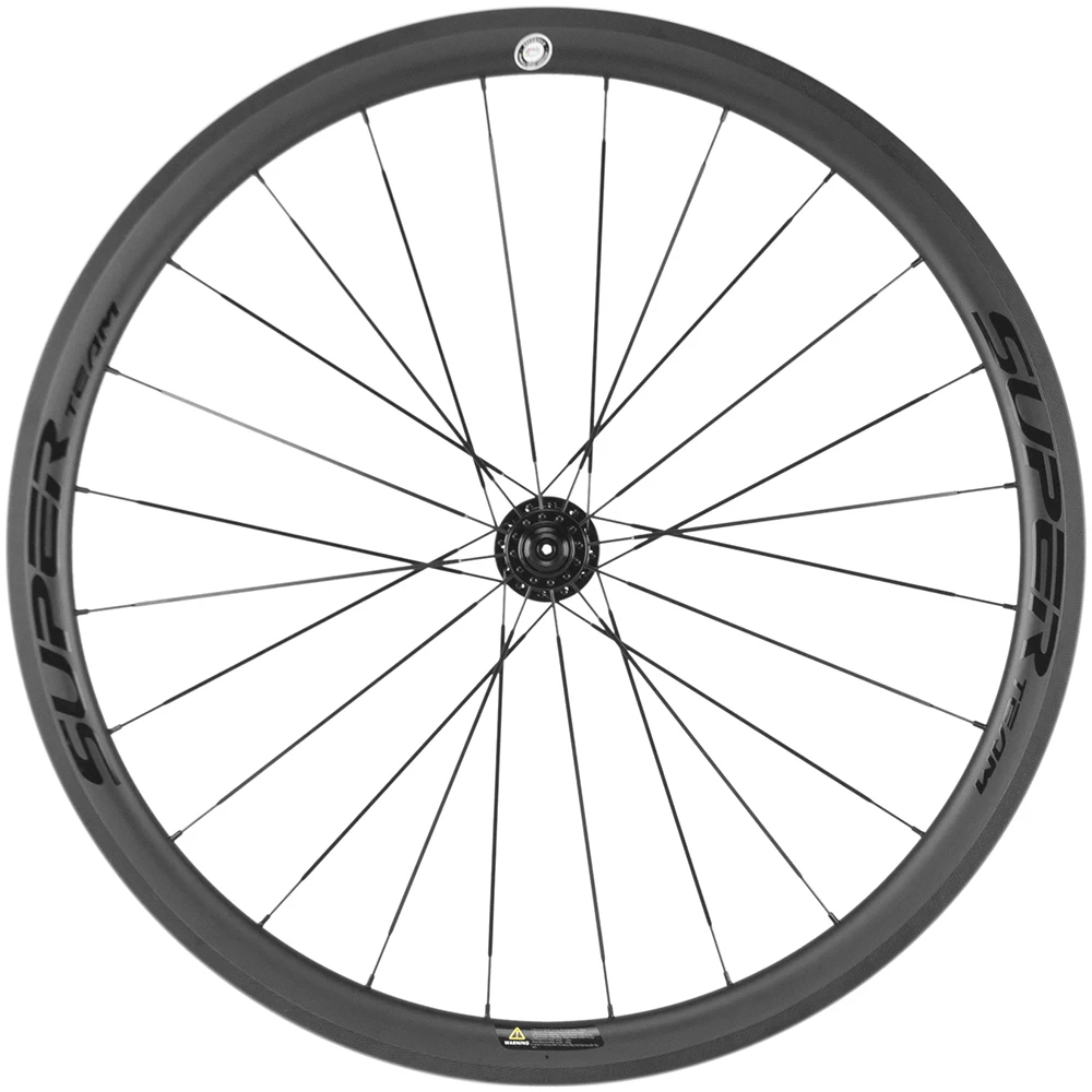 SUPER TEAM 700c 前後ホイールセット リムブレーキ スーパーチーム リムブレーキ 700C カーボンホイールセット 38mm