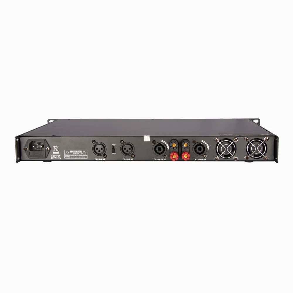 SenMicre PT-450 Professional Ring Cow 파워 앰프 1U 2x450W 8OHM 라인 어레이 스피커 앰프 2x675W 4OHM DJ 서브우퍼 프리앰프 홈 카라오케 프리앰프 시스템