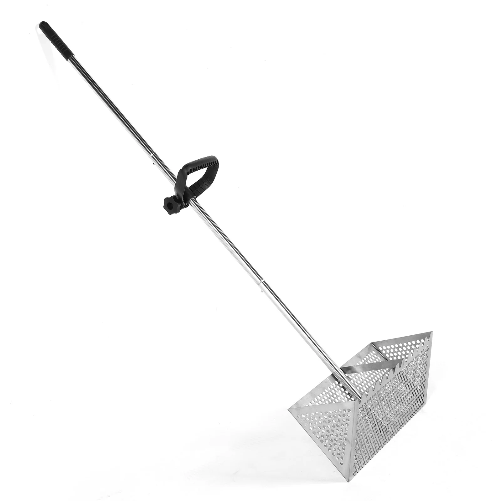 Stainless Steel Sand Screen Collapsible Sand Crab Trap Beach Sand Scoop Shovel Sand Filting Rake Beach Shovel And Screening Gear