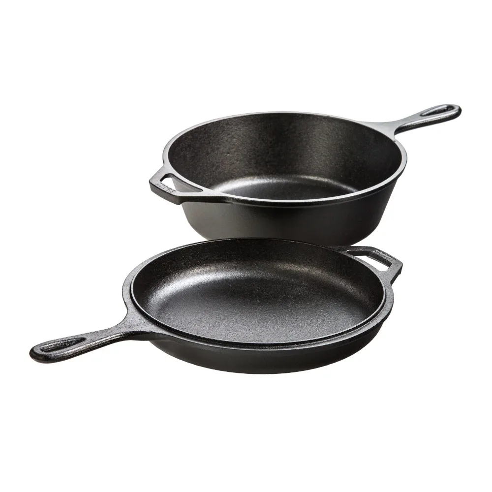 

Lodge Cast Iron 3.2 Quart Seasoned Combo Cooker