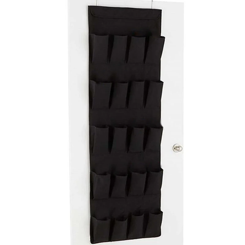 Wall Hanging Shoe Storage Organizer Bag Rack Over The Door Fabric Cabinet Closet Organizer For Shoes Clothes Storage Bag shoe organizer