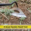 Steel Hardened Hollow Hoe Handheld Weeding Rake Planting Vegetable Farm Garden Tools Agriculture Tool Weeding Accessories 6