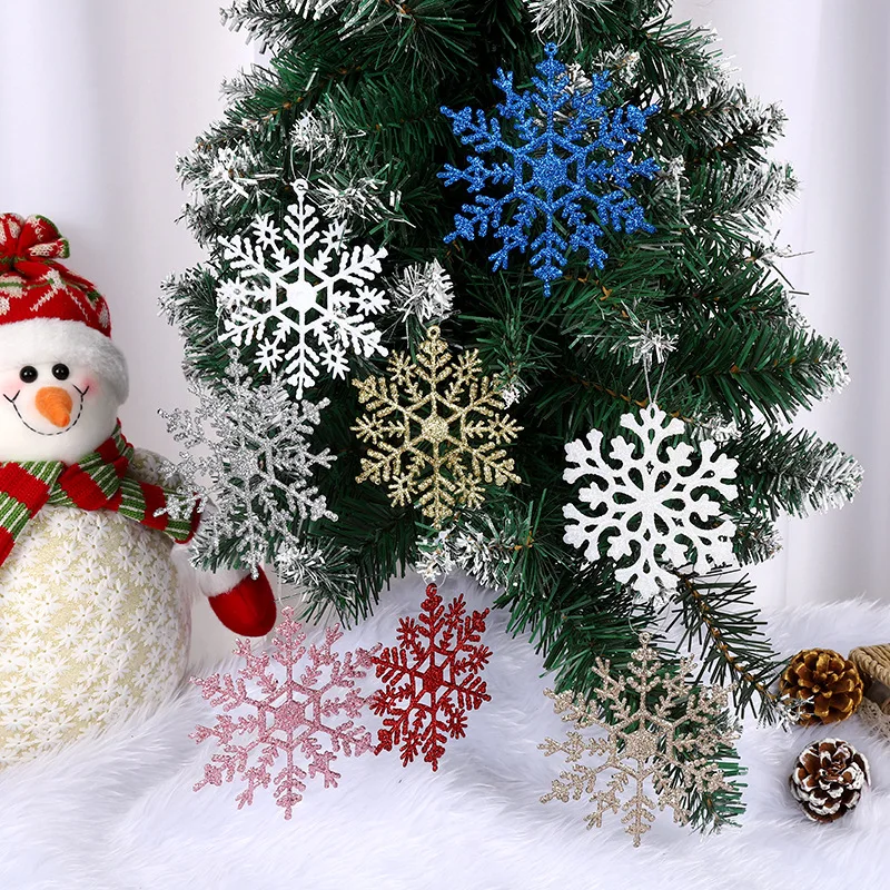 

Christmas Snowflake Confetti - 30/60Pcs in 3 Sizes 7/10/12cm - Decorate Your Xmas Tree, Home, Party With Winter Wonderland