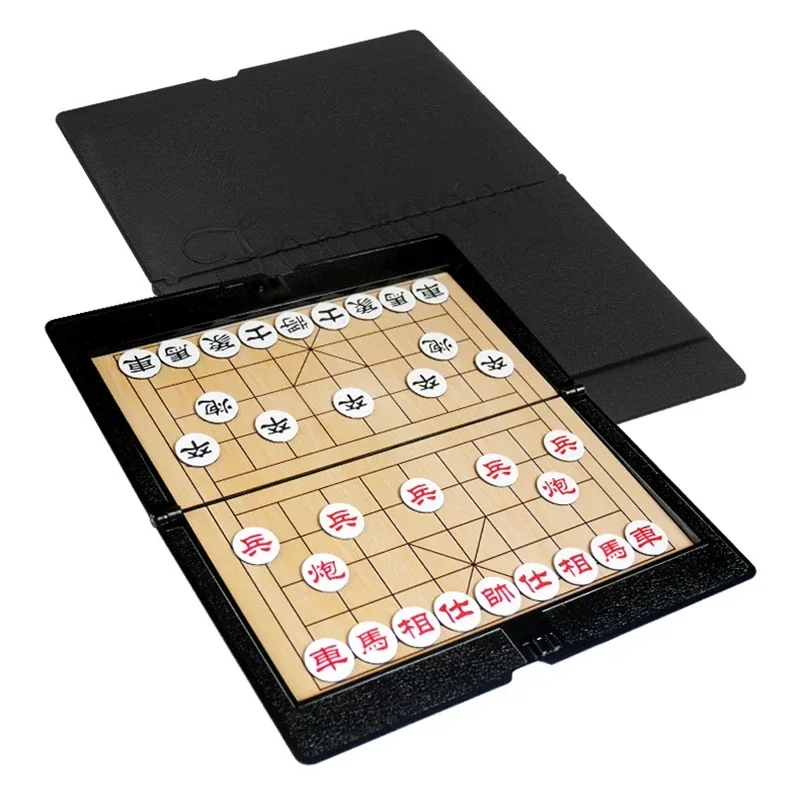 1 قطعة الشطرنج الدولي الجيب السفر الشطرنج للطائرة...