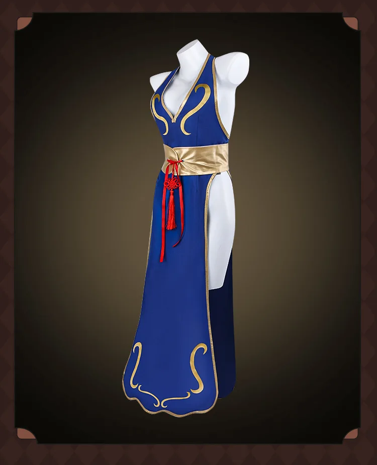 Street Fighter: Chun-Li | Qipao Cosplay Costume 28 Street Fighter-Inspired Chun Li Qipao Cosplay Costume for Women