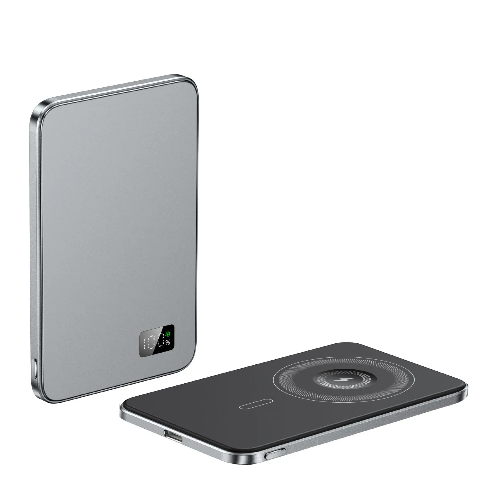 초슬림 10000mAh 무선 보조배터리 PD20W 고속 충전 마그네틱 맥세이프 아이폰 16/15/14/13/12 외장 배터리