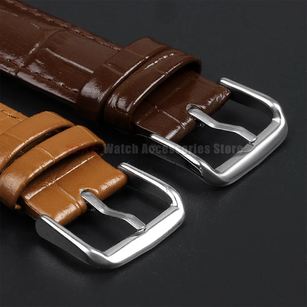 Rindsleder-Echtlederarmband für Seiko für Tissot Herren- und Damen-Universal-Uhrenarmband 12, 13, 14, 15, 16, 17, 18, 19, 20, 21, 22 24 mm – Detail 6