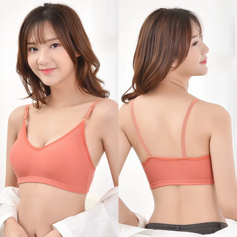 shelf bra Seamless Lingerie Women Sexy Shockproof Sports Bra for Women Sleep Tops Wire Free Bralette Feamle strapless bra