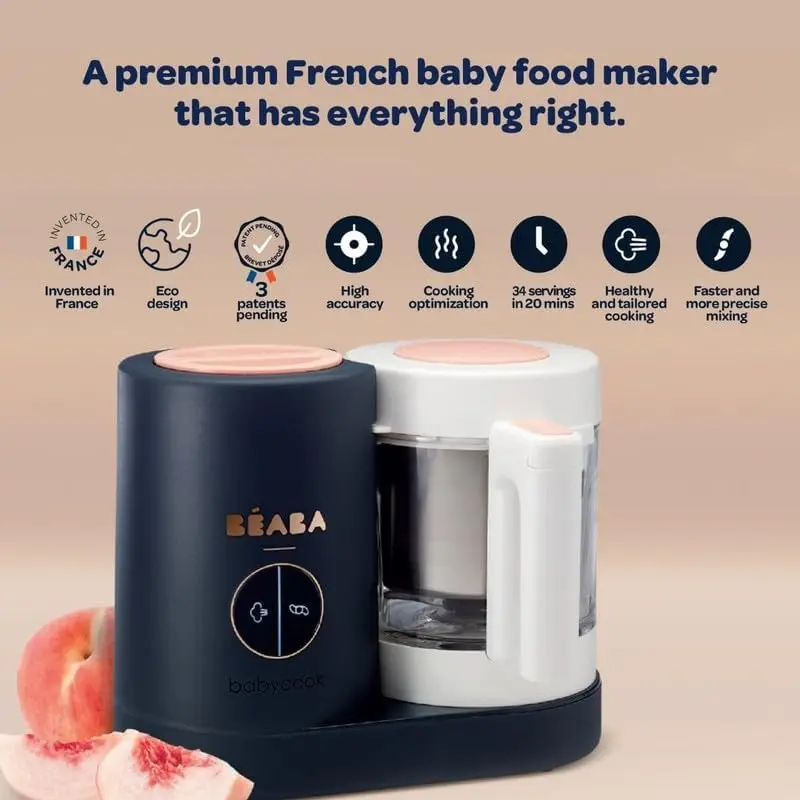 Neo Baby Food Maker | Non-Toxic Glass & Stainless Steel | Trusted by Celebrity Moms | Sustainable Baby Food 2