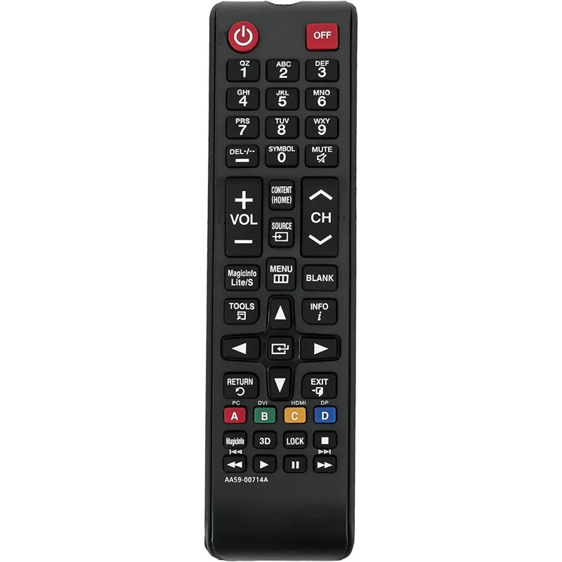 

AA59-00714A пульт дистанционного управления для телевизионного дисплея Samsung LFD TV DE40C DE46C DE55C ED32C DD40C ED40D ED46C ED46D55C ED55D55D ED65C ED65 ED65