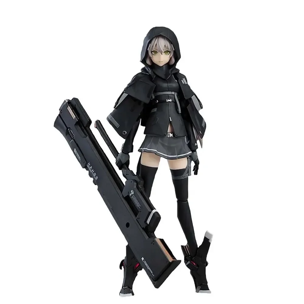 

15CM Figma 485 Heavily Armed High School Girls Anime Figure LIU PVC Action Figure Toy Game Statue Collection Model Doll Gift