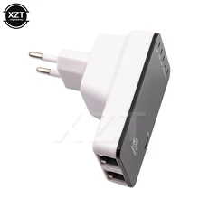  300Mbps Wifi Repeater 2 LAN Ports Wireless Router 802.11n/ b/g WiFi Signal Long Range Extender Router AP Booster Amplifier 