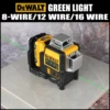 NEWDEWALT DW089LG 12 lines Laser Level 360 Self-Leveling Laser Level Horizontal And Vertical 12V Battery Tool Cross Line 5