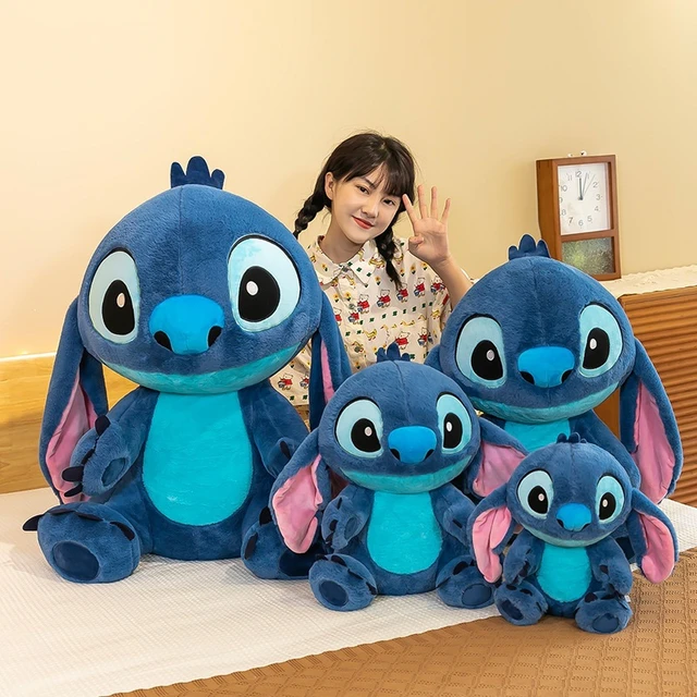 Disney Lilo & Stitch Anime Cartoon 30-110cm Stitch Plush Girl Sofa Throw  Pillow Baby Sleeping Toys Children'S Birthday Gifts Stitch 30cm