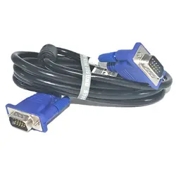 VGA 4 5 Cable Male To Male High Definition Computer Projector Monitor Video Data Cable With Magnetic Ring