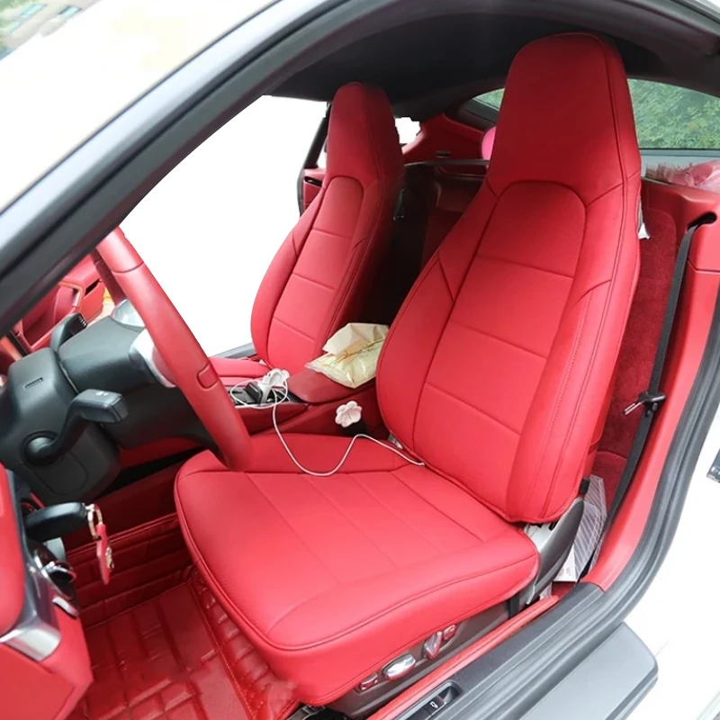 Car Seat Pillow 2 Seats for Porsche 718 Boxster 911 BMW Z4 Audi TT Jaguar F-Type